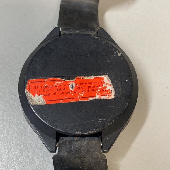 Vintage Aqua-Lung US Divers Military Professional Diving Pressure Gauge Watch - Picture 5 of 6